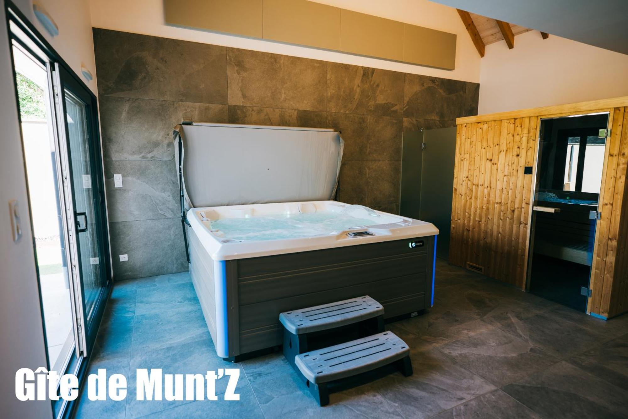 Gite De Munt'Z Spa, Sauna, Piscine, Proche De Colmar Muntzenheim Exteriér fotografie